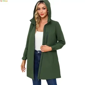manteau pluie femme long