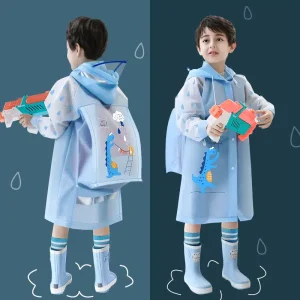 Veste impermeable chaude enfant