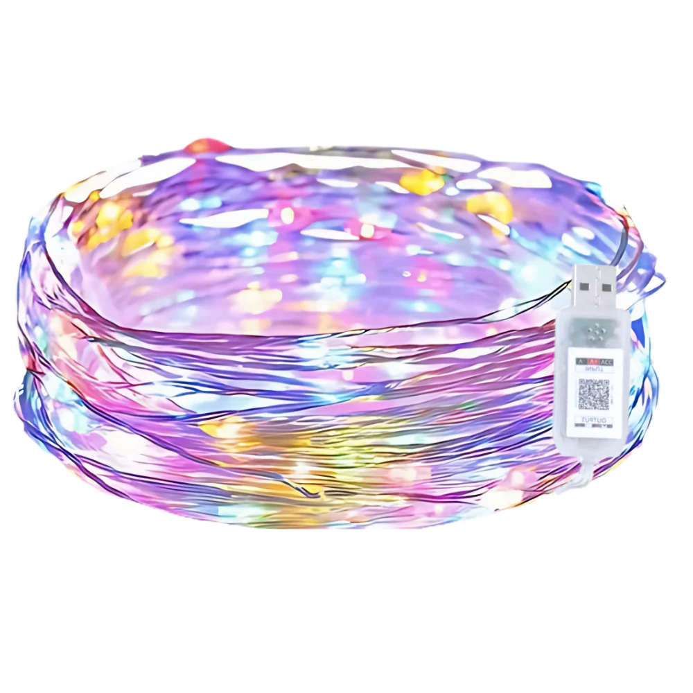 210 Lampes LED USB avec synchronisation musicale – Image 3