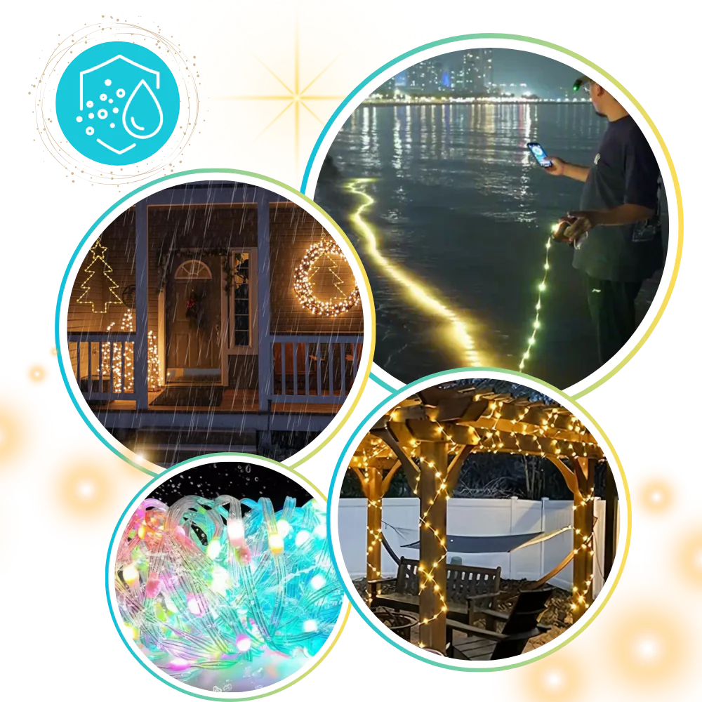 210 Lampes LED USB avec synchronisation musicale – Image 7