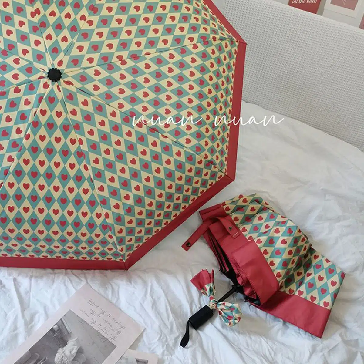 Parapluie forme coeur – Image 2