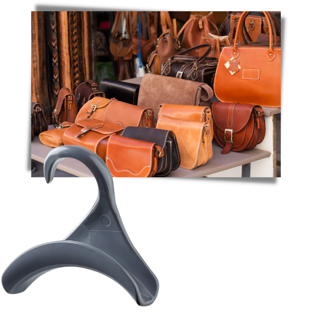 Lot de 2 cintres pour sacs – Image 5