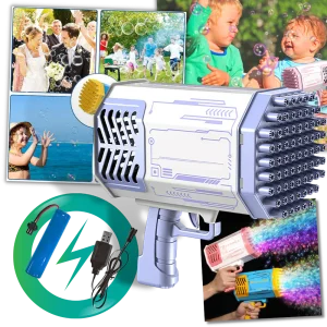 Souffleur de bulles Bazooka 69 trous