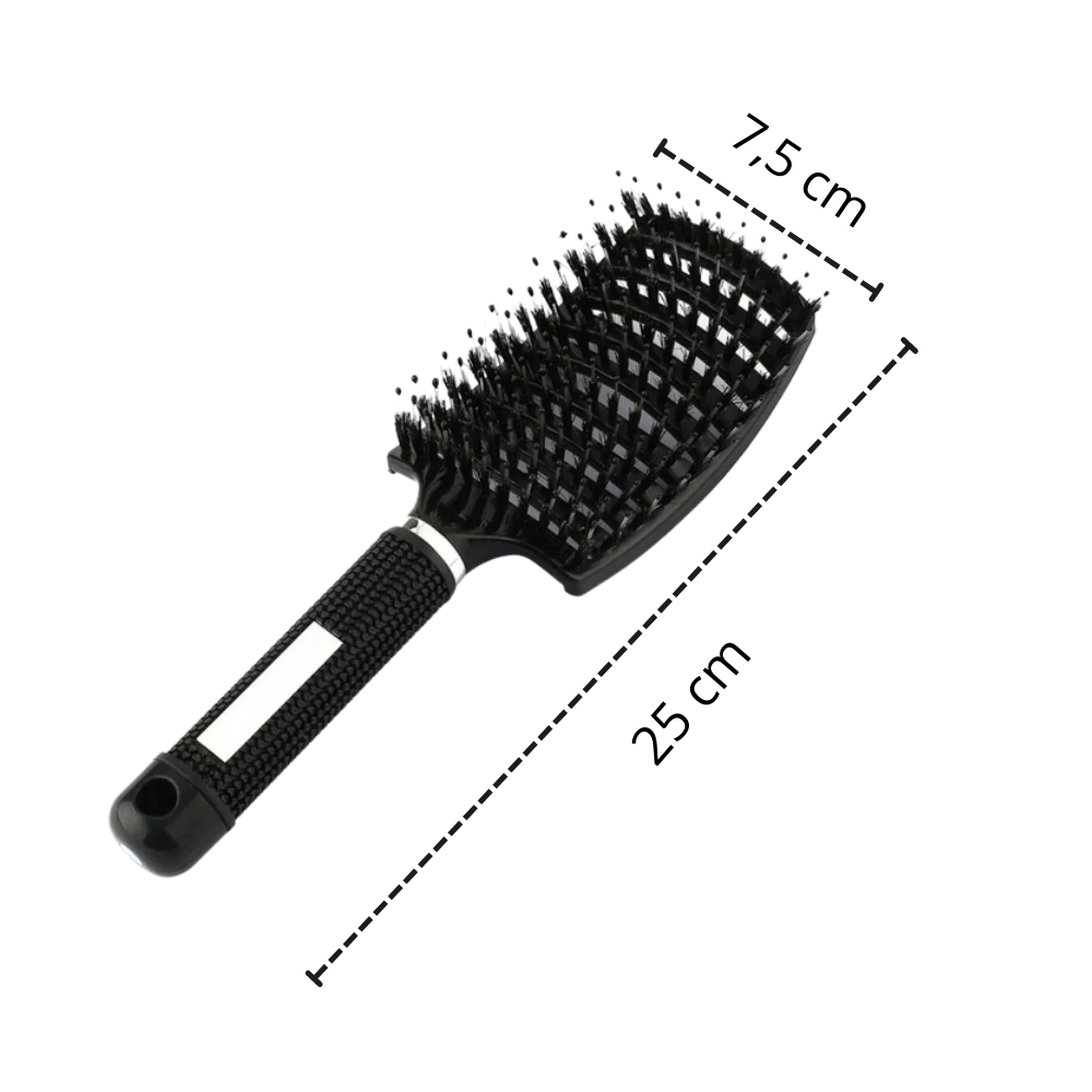 Brosse à cheveux massante en poils de sanglier – Image 9