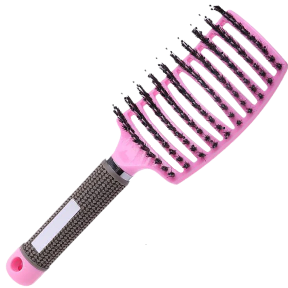 Brosse à cheveux massante en poils de sanglier – Image 3