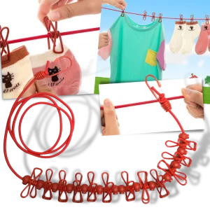 Corde à linge de camping extensible (4m)