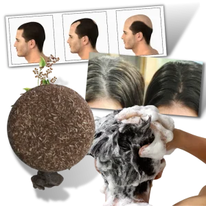 Savon capillaire noircissant et hydratant