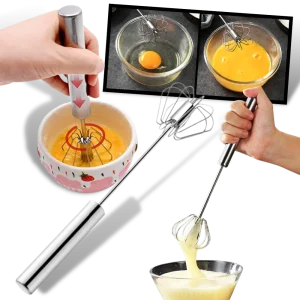 Batteur à œufs semi-automatique
