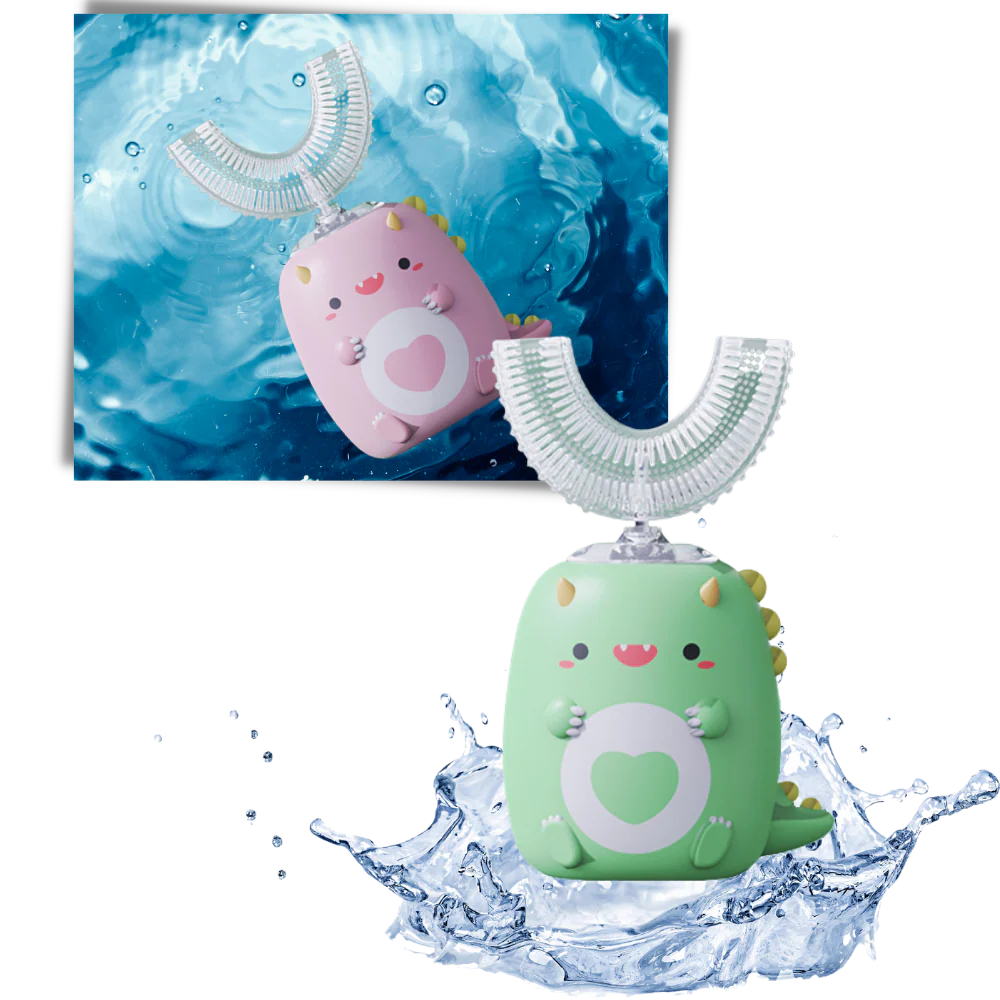Brosse à dents électrique en U pour enfants – Image 4