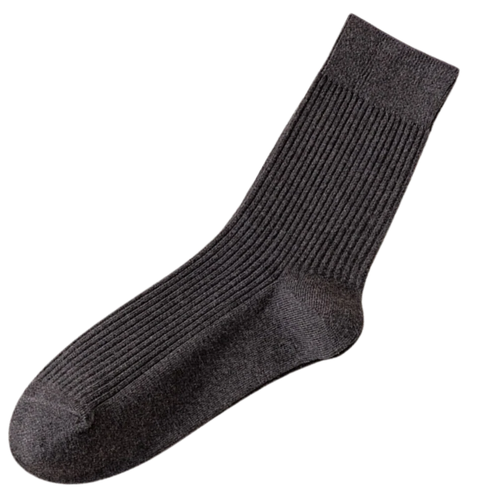 Chaussettes côtelées pour hommes (2 paires) – Image 3