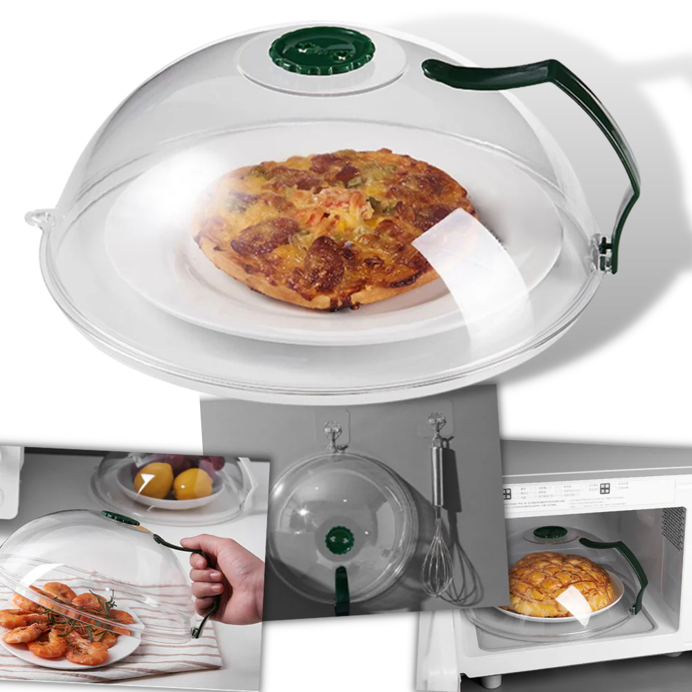 Couvercle protecteur anti-éclaboussures pour micro-ondes – Image 2