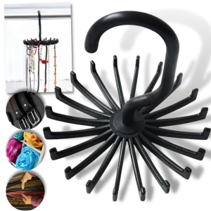 Porte-cravate rotatif à 360 degrés