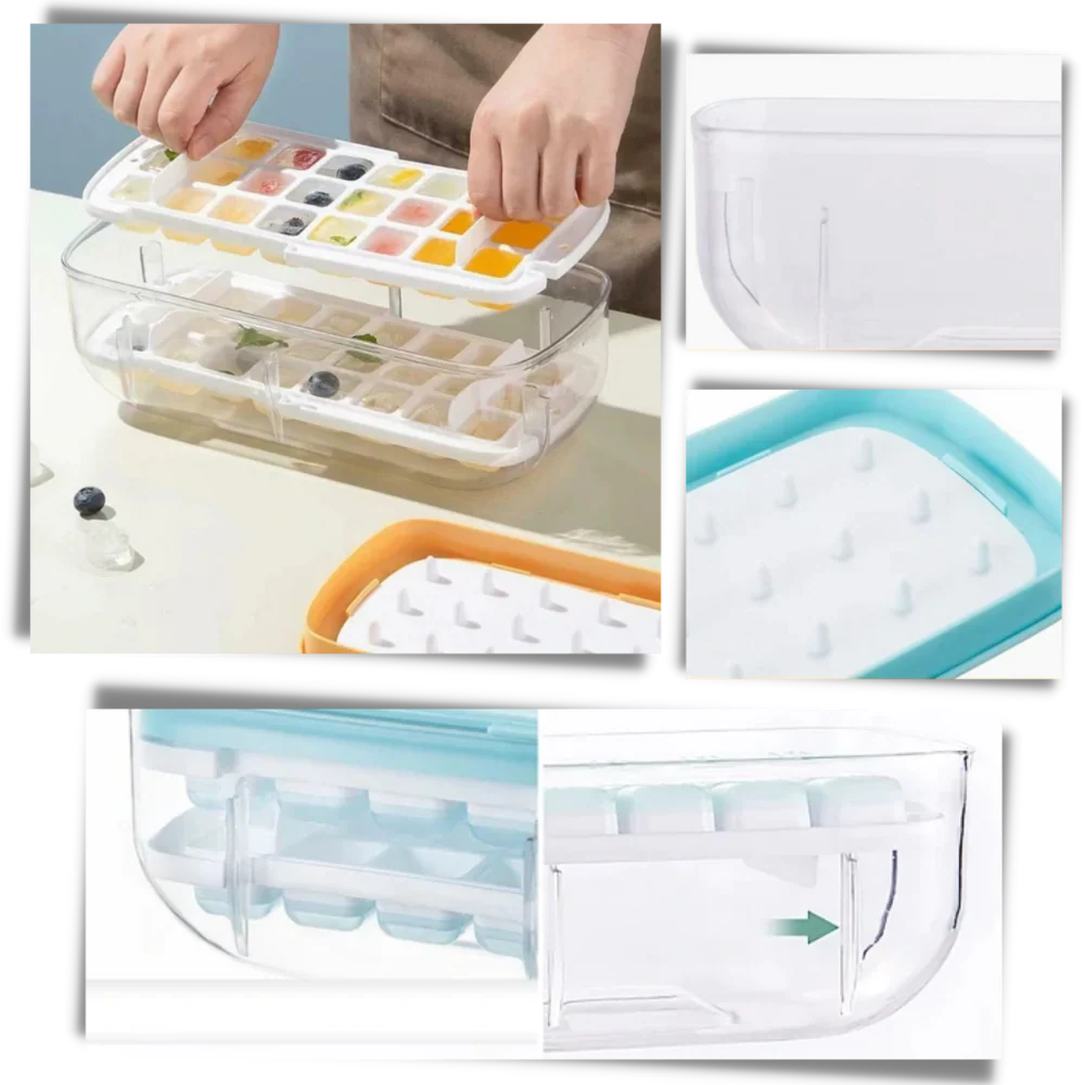 Bac à glaçons en silicone – Image 6