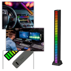 Lumière d'ambiance musicale à LED