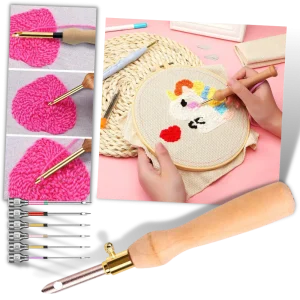 Kit d'aiguilles de broderie