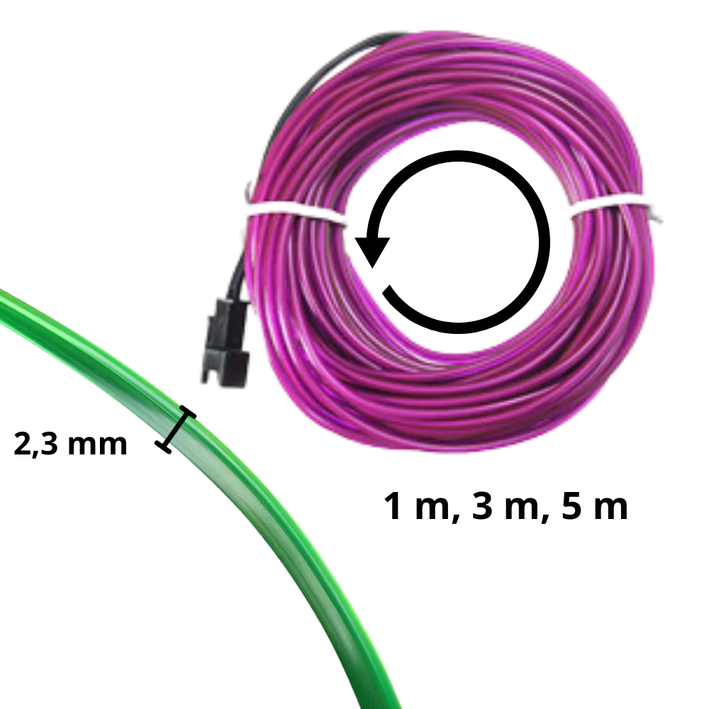 Fil LED néon coloré – Image 9