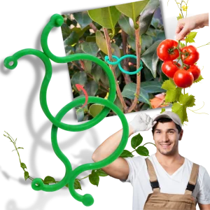 Lot d'attaches pour plantes de jardin