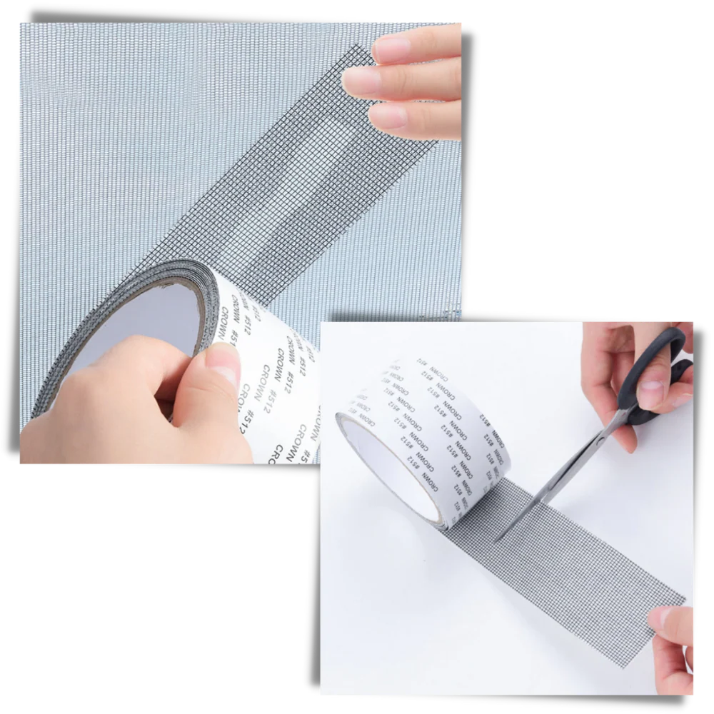 Ruban de réparation pour moustiquaires et mailles – Image 6