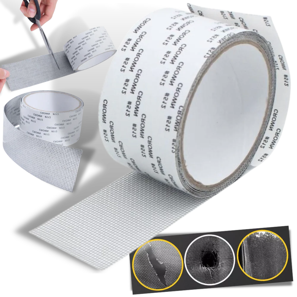 Ruban de réparation pour moustiquaires et mailles – Image 2