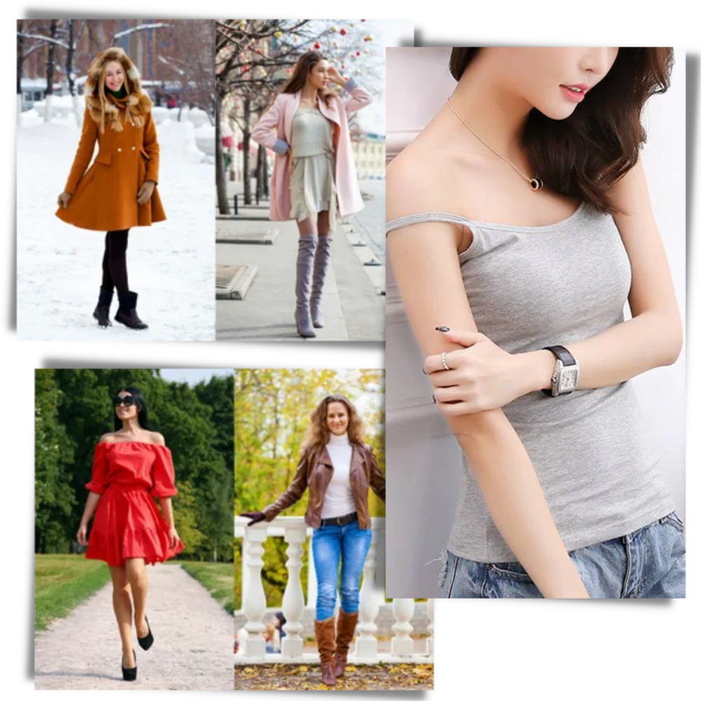 Camisole avec soutien-gorge intégré – Image 4