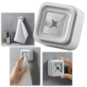 Ensemble de 3 porte-serviettes adhésifs