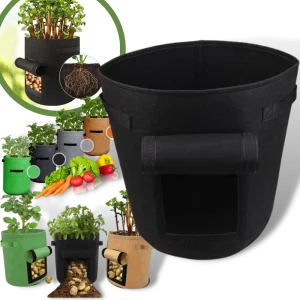 Pochette en tissu pour jardinière de légumes