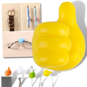 Lot de 20 crochets muraux "Pouce en l'air"