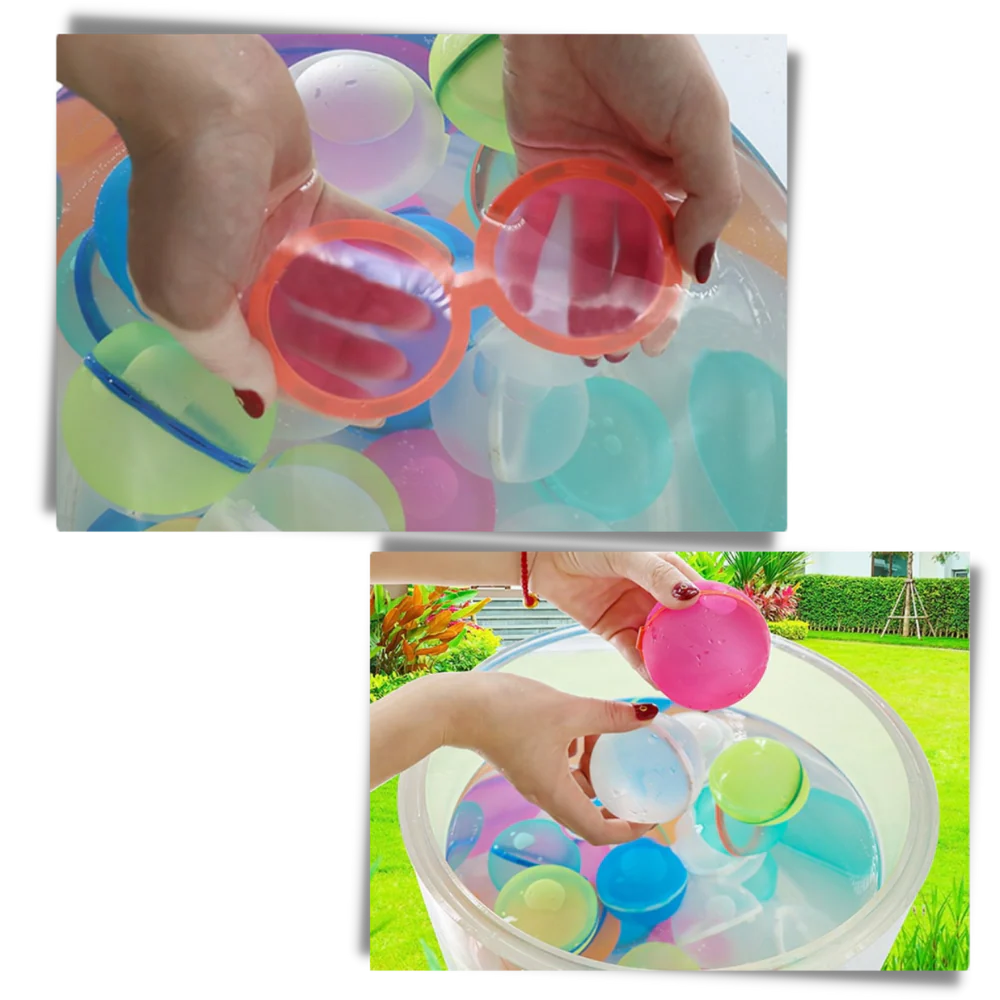 Pack de ballons d'eau réutilisables – Image 7