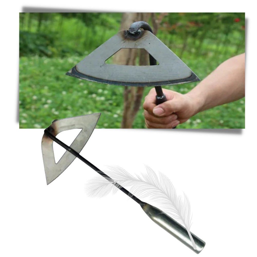 Houe creuse manuelle en acier – Image 6