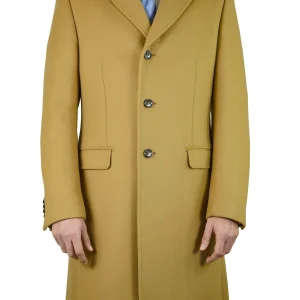 Manteau en cachemire camel