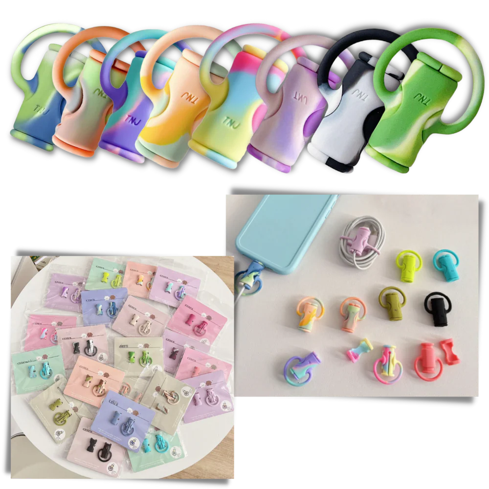 Enrouleur de câble en silicone 2 en 1 – Image 7