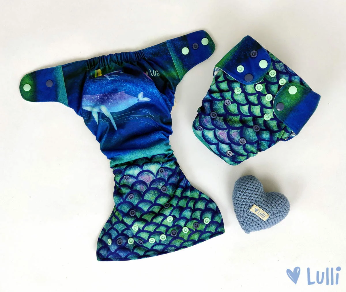 Couche à poche newborn en biocoton 2,5 à 6 kg – Lulli – Image 3