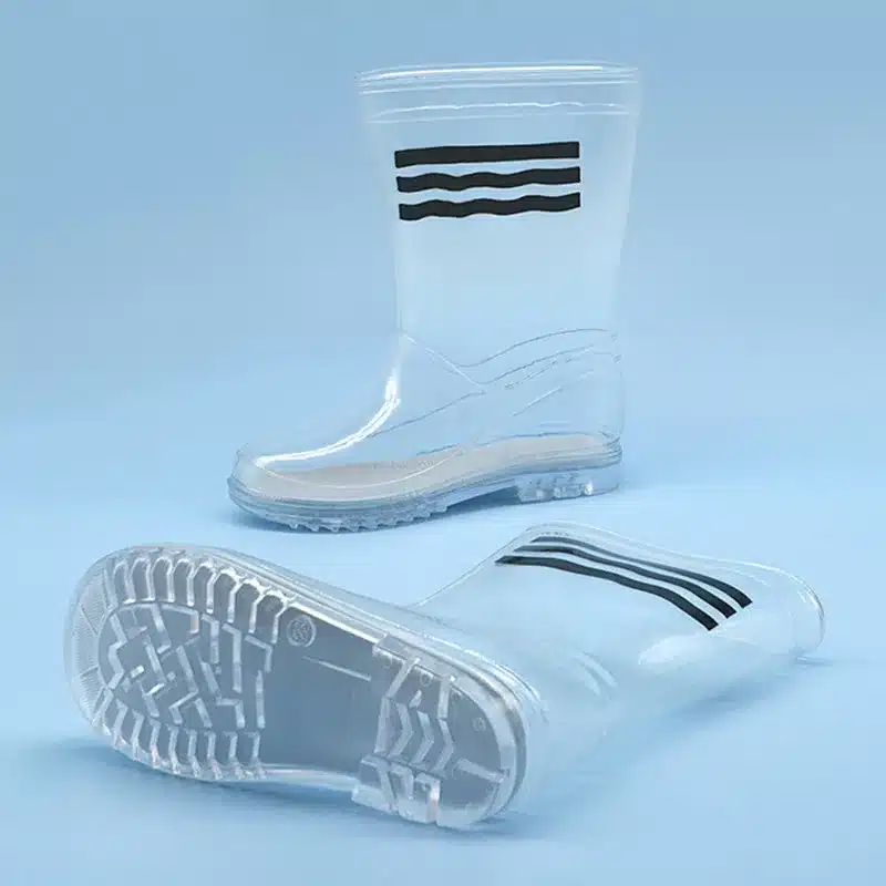Bottes de pluie transparentes pour enfants – Image 2