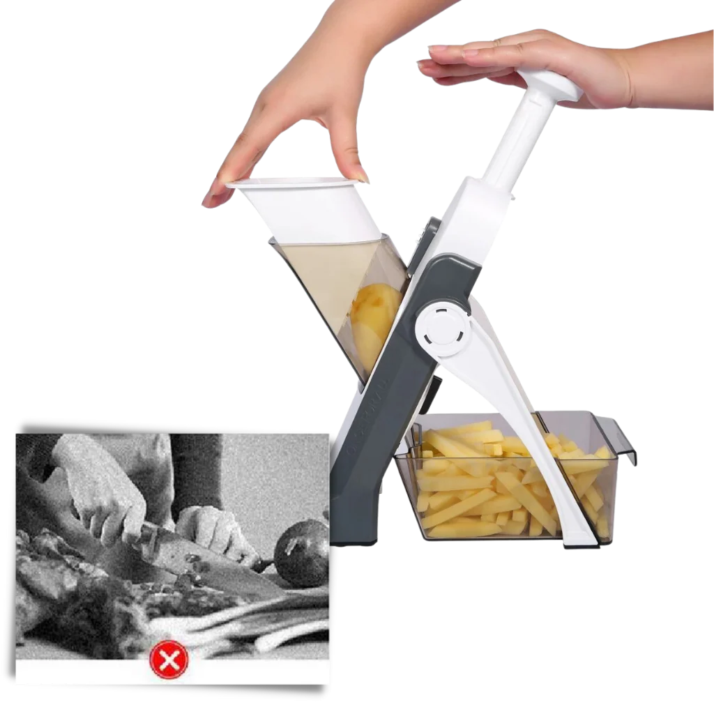 Mandoline verticale 4 en 1 – Image 8