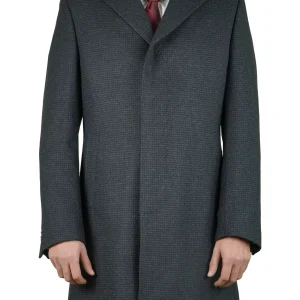 Manteau classique en laine Gris
