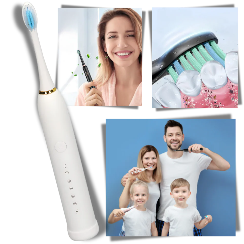 Brosse à dents électrique à vibration sonique