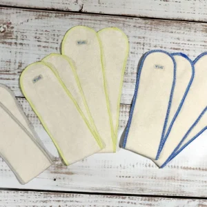 Inserts longs en bambou, pliage en 2 (bifold) – Lulli