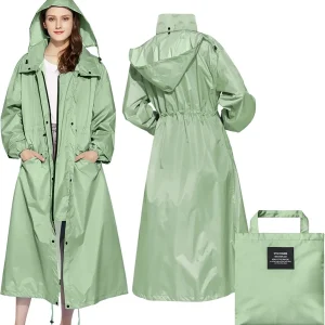 manteau de pluie à capuche