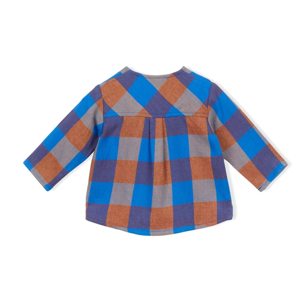 Tunique bébé à carreaux – Image 3