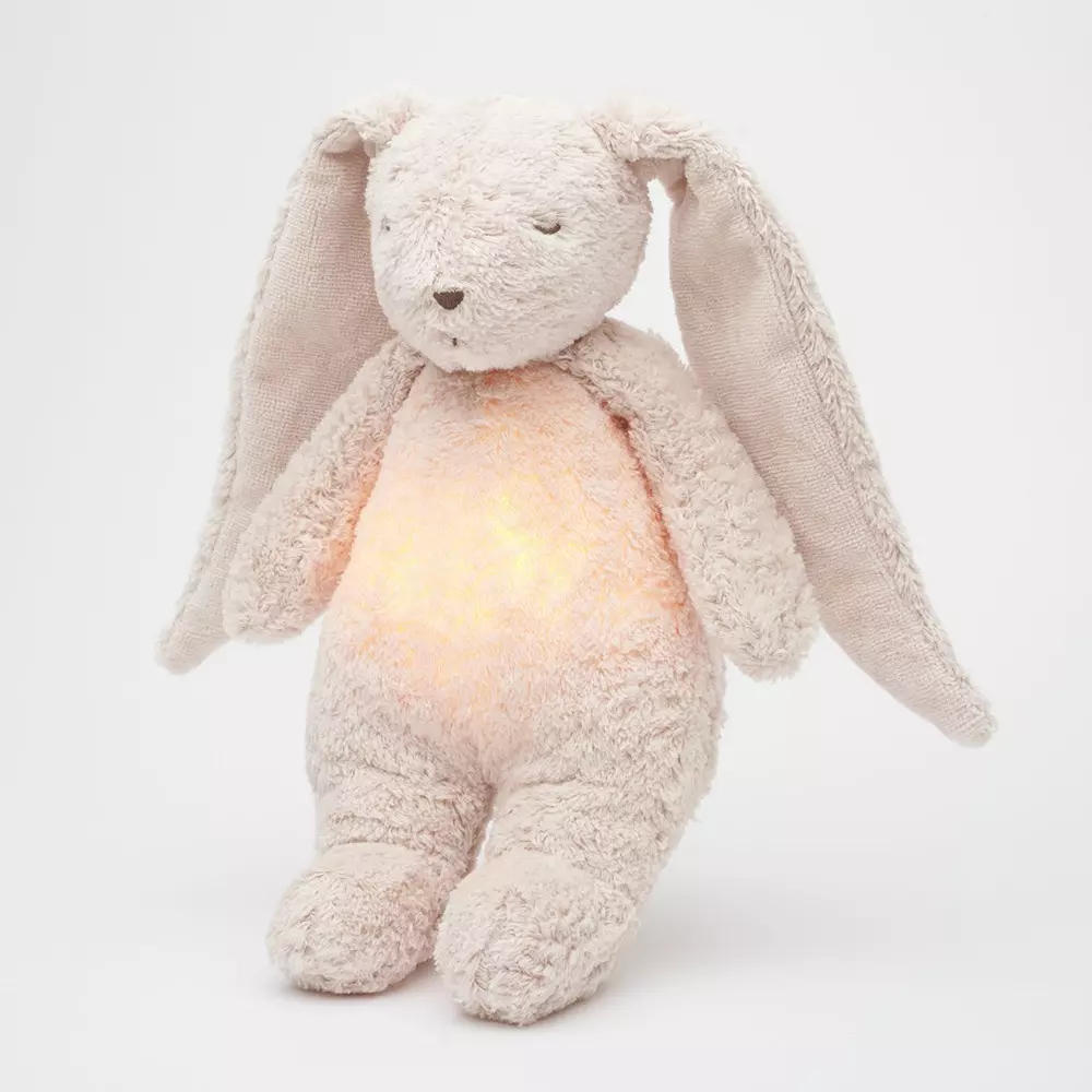 Lapin Moonie avec son et lumière bio rose – Image 5