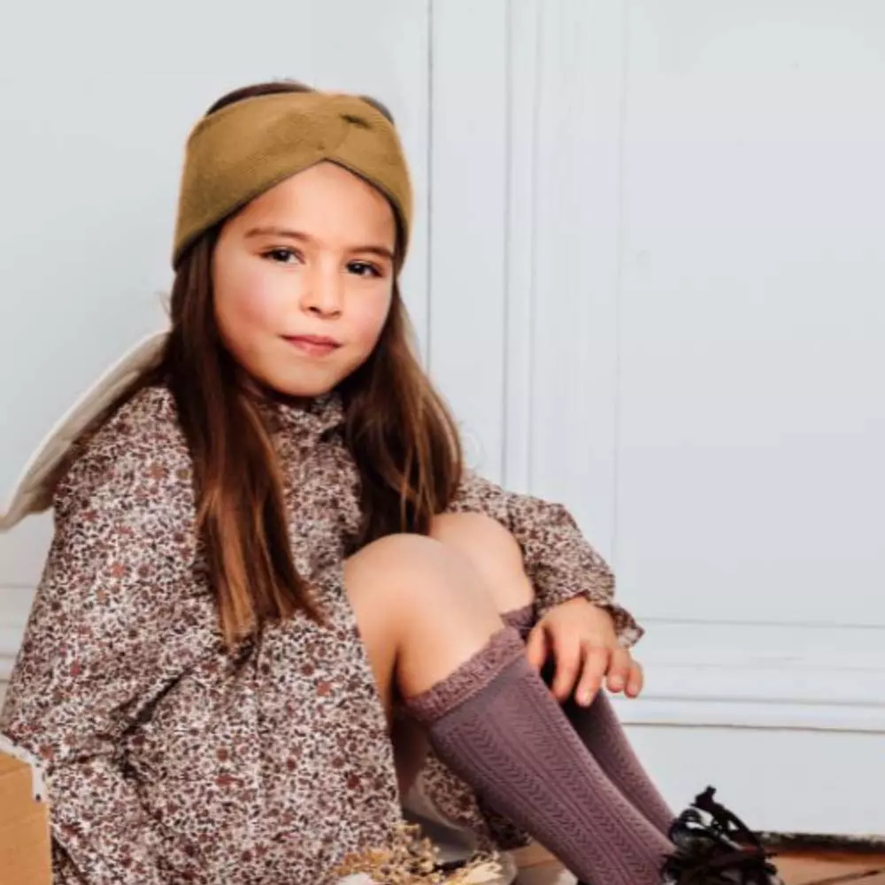 Bandeau en laine Collégien – Image 3