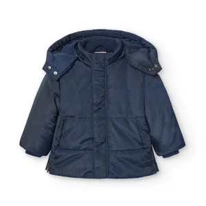 Parka bébé en toile technique