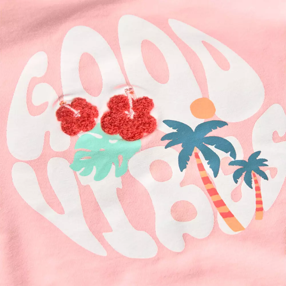 T-shirt stretch Good Vibes – Image 4