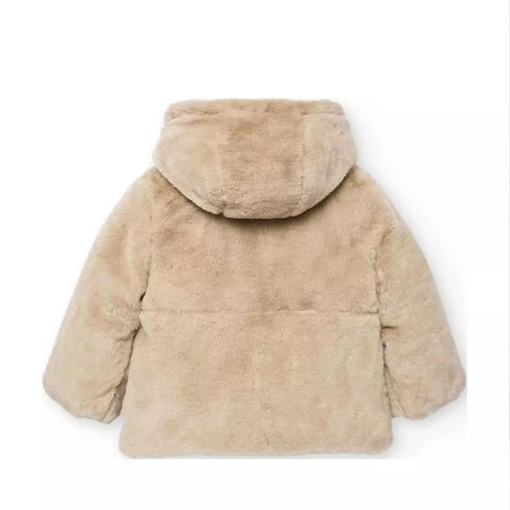 Veste fille fourrée réversible – Image 5