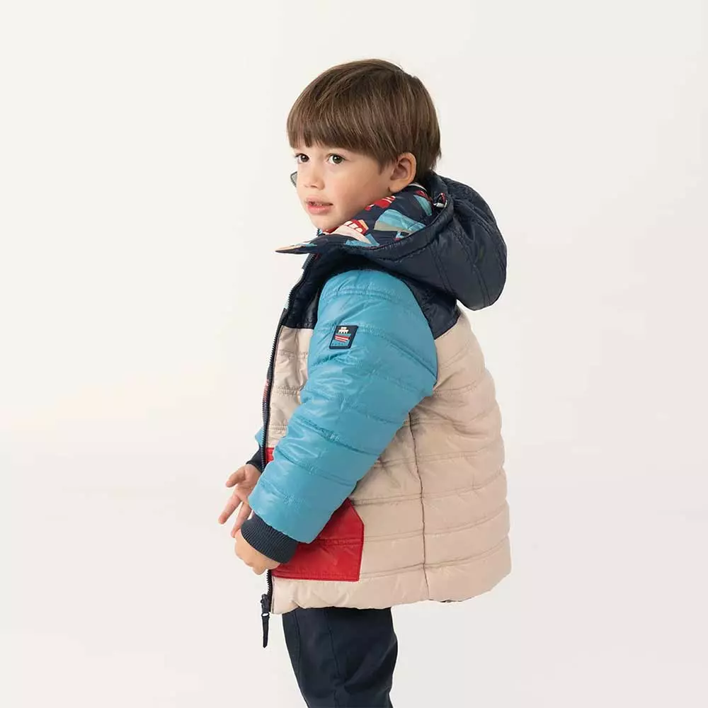 Veste réversible imprimé bateaux – Image 3