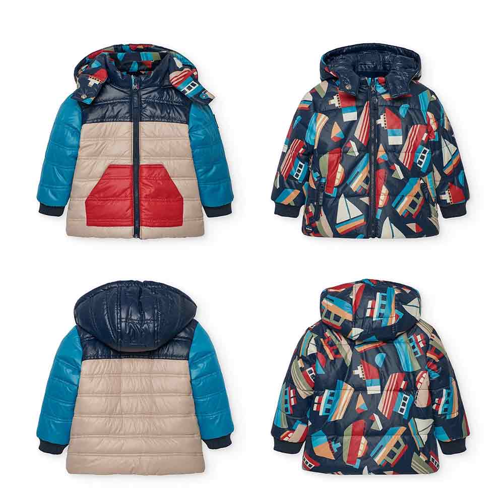 Veste réversible imprimé bateaux – Image 5