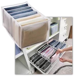 Organisateur de vêtements en maille