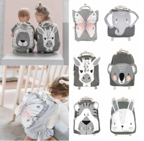 SAC À DOS IMPRIMÉ ANIMAUX - COTON – Image 2