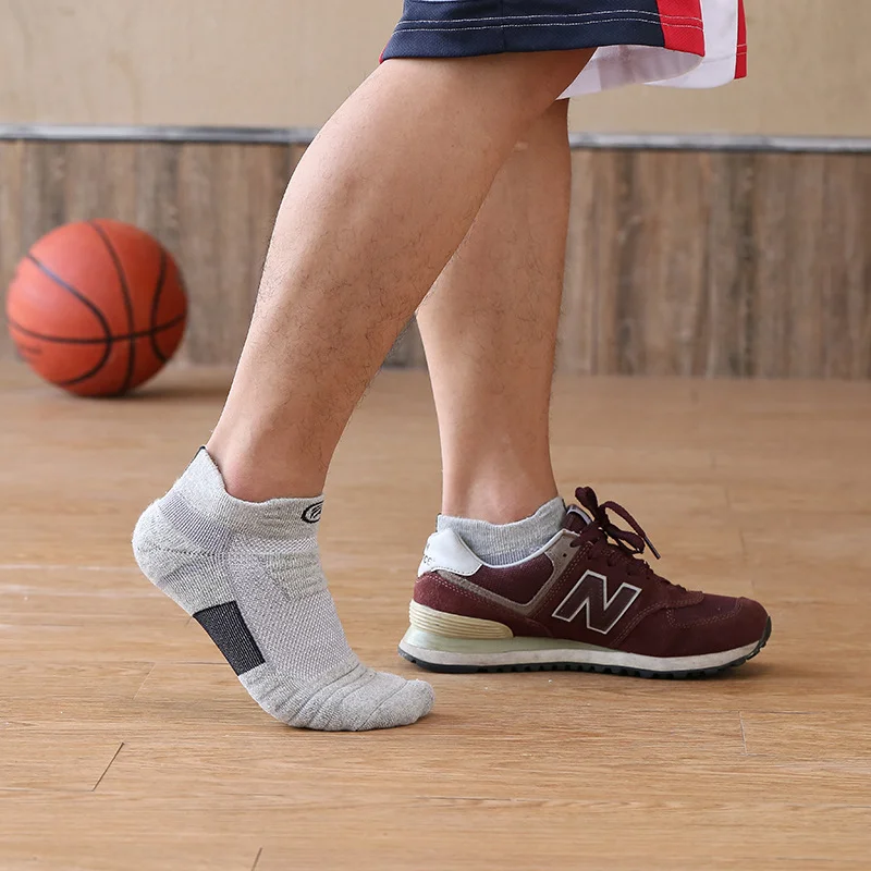 Lot de 3 paires de chaussettes thermiques en coton pour le football