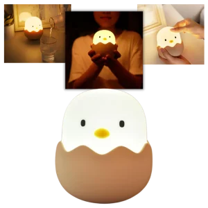 Lampe de nuit en forme de poussin